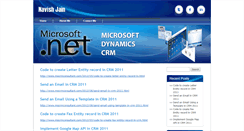 Desktop Screenshot of navishjain.com